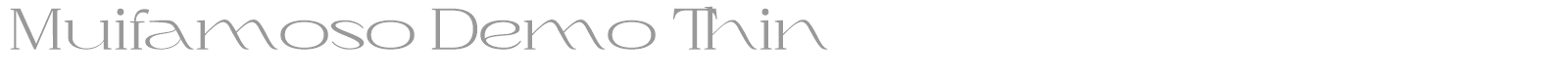 Muifamoso font preview